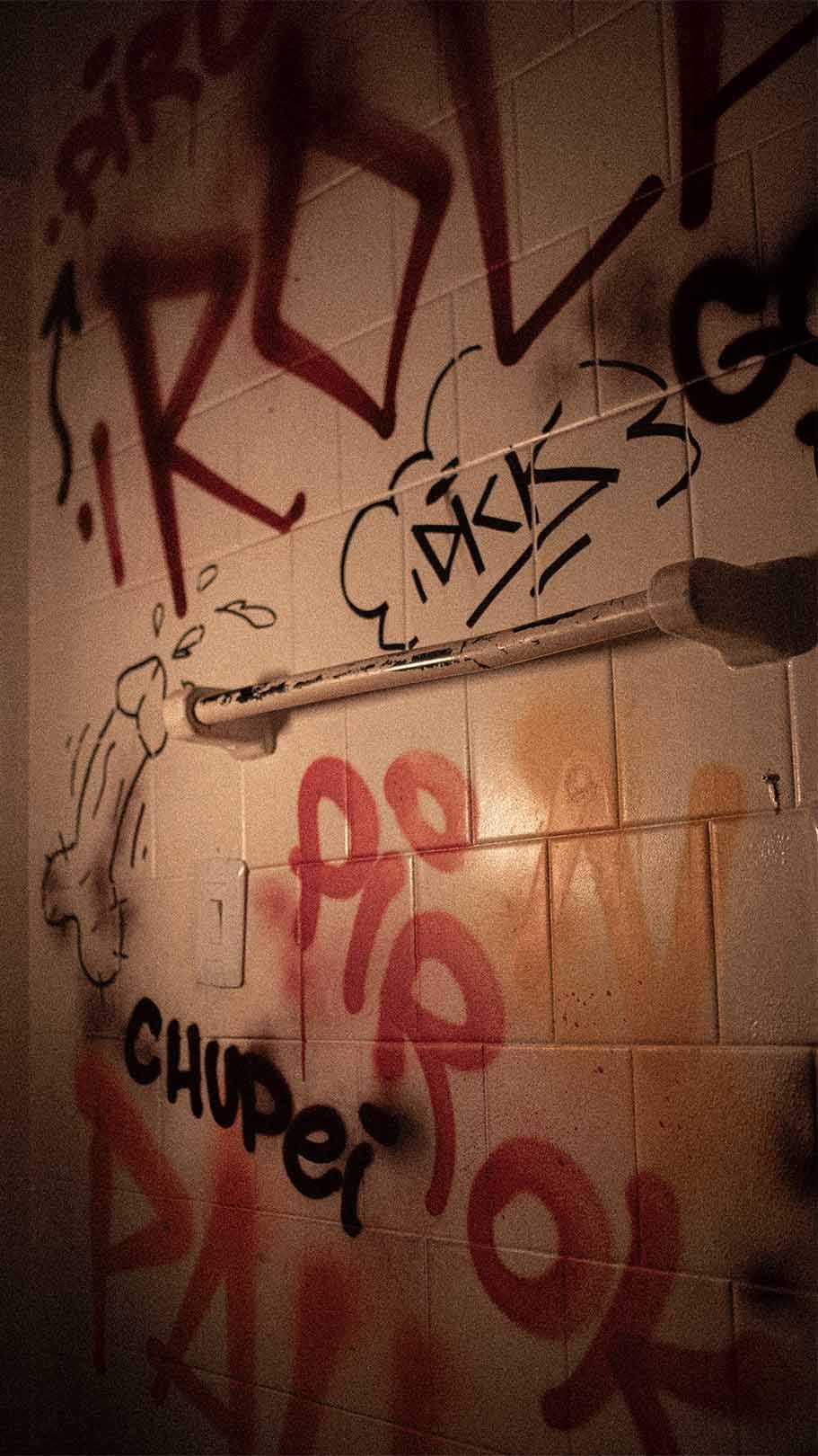 Ambiente Noxus - Pichação